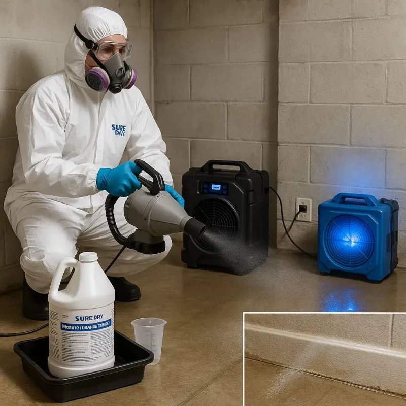 Sanitization and Odor Removal process in Theresa, WI